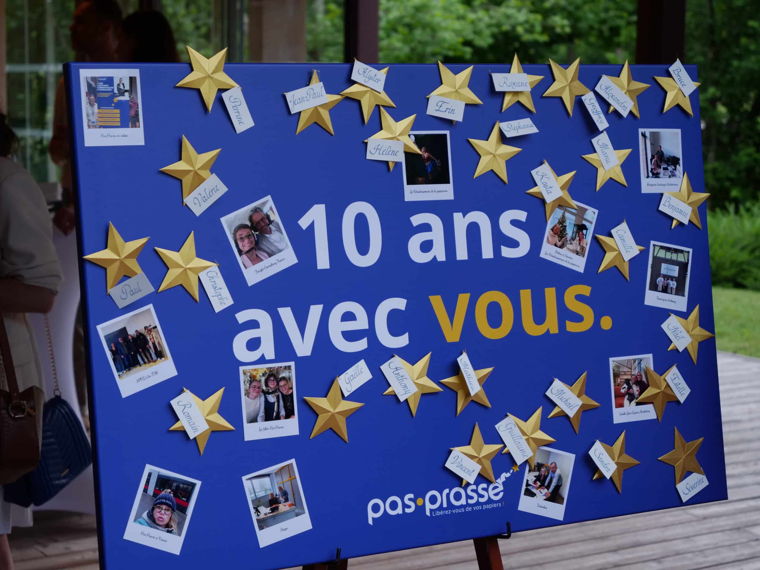 Pas Prasse célèbre ses 10 ans